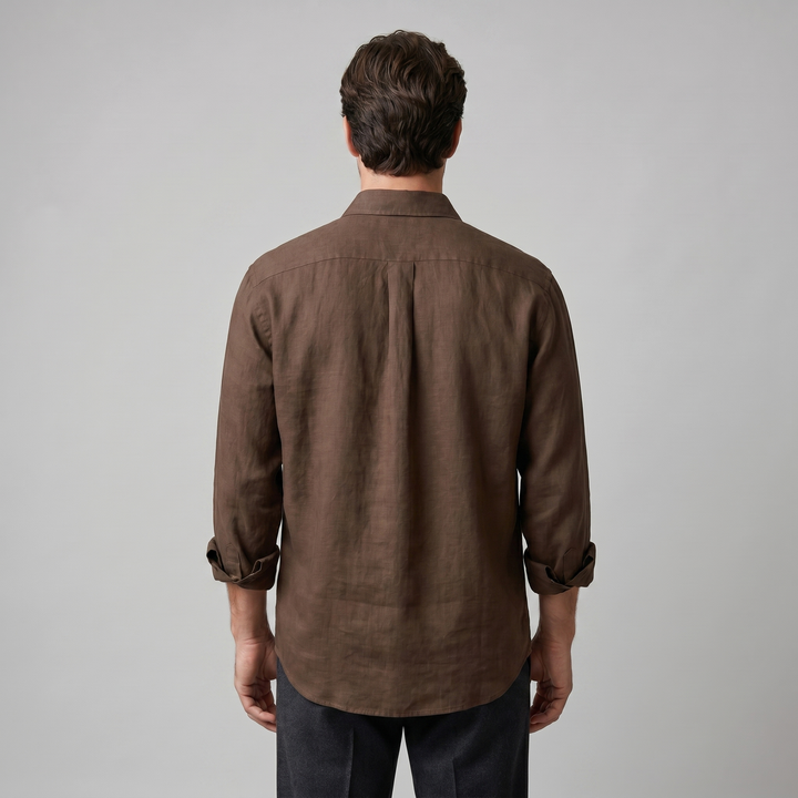 Weston | Men's Oversized Long Sleeve Shirt