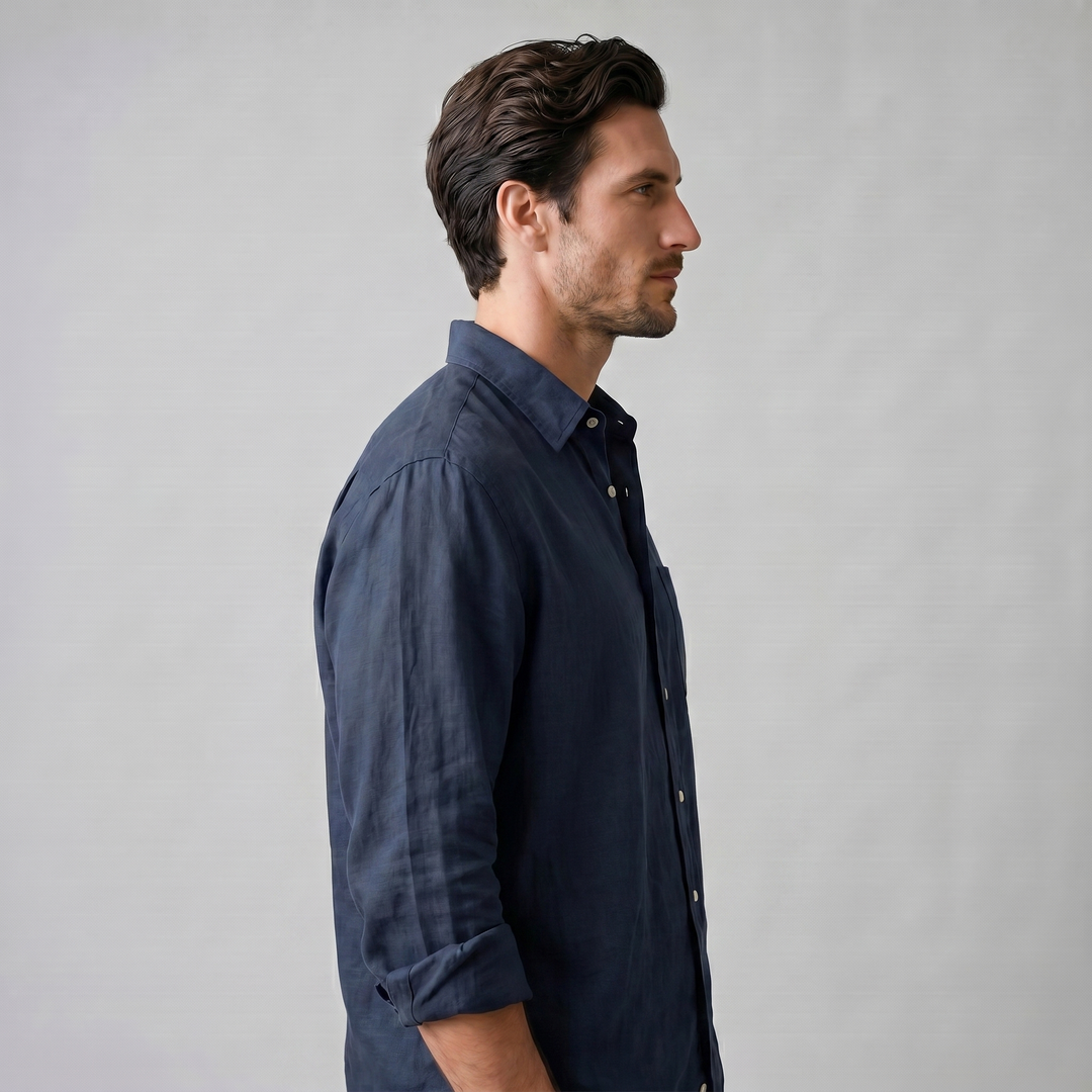 Weston | Men's Oversized Long Sleeve Shirt