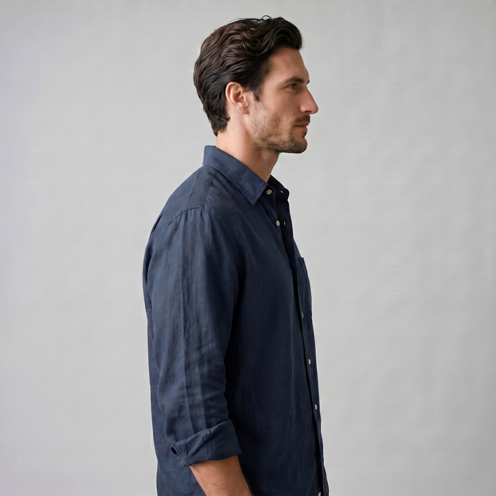 Weston | Men's Oversized Long Sleeve Shirt