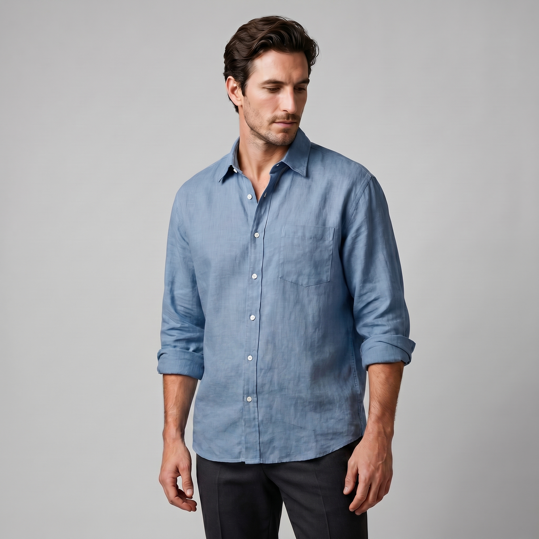 Weston | Men's Oversized Long Sleeve Shirt