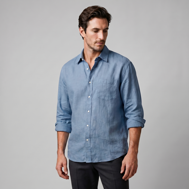Weston | Men's Oversized Long Sleeve Shirt