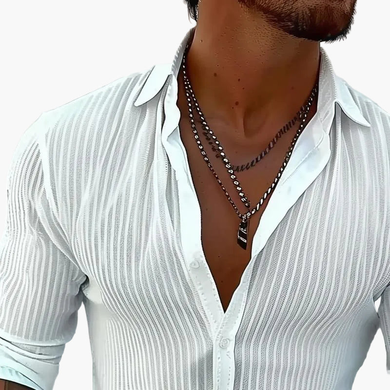 Irving | Striped dress shirt men