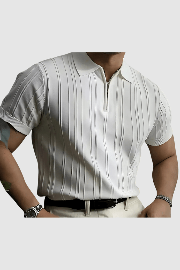 Brandon | Men's Muscle Fit Knit Polo