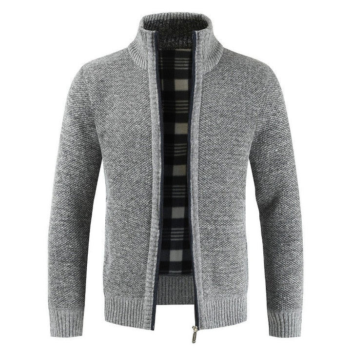 Cade | Zip wool sweater men