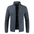 Cade | Zip wool sweater men