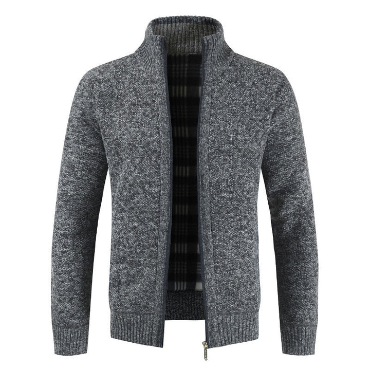Cade | Zip wool sweater men