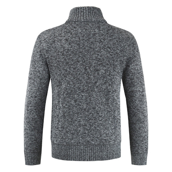 Cade | Zip wool sweater men