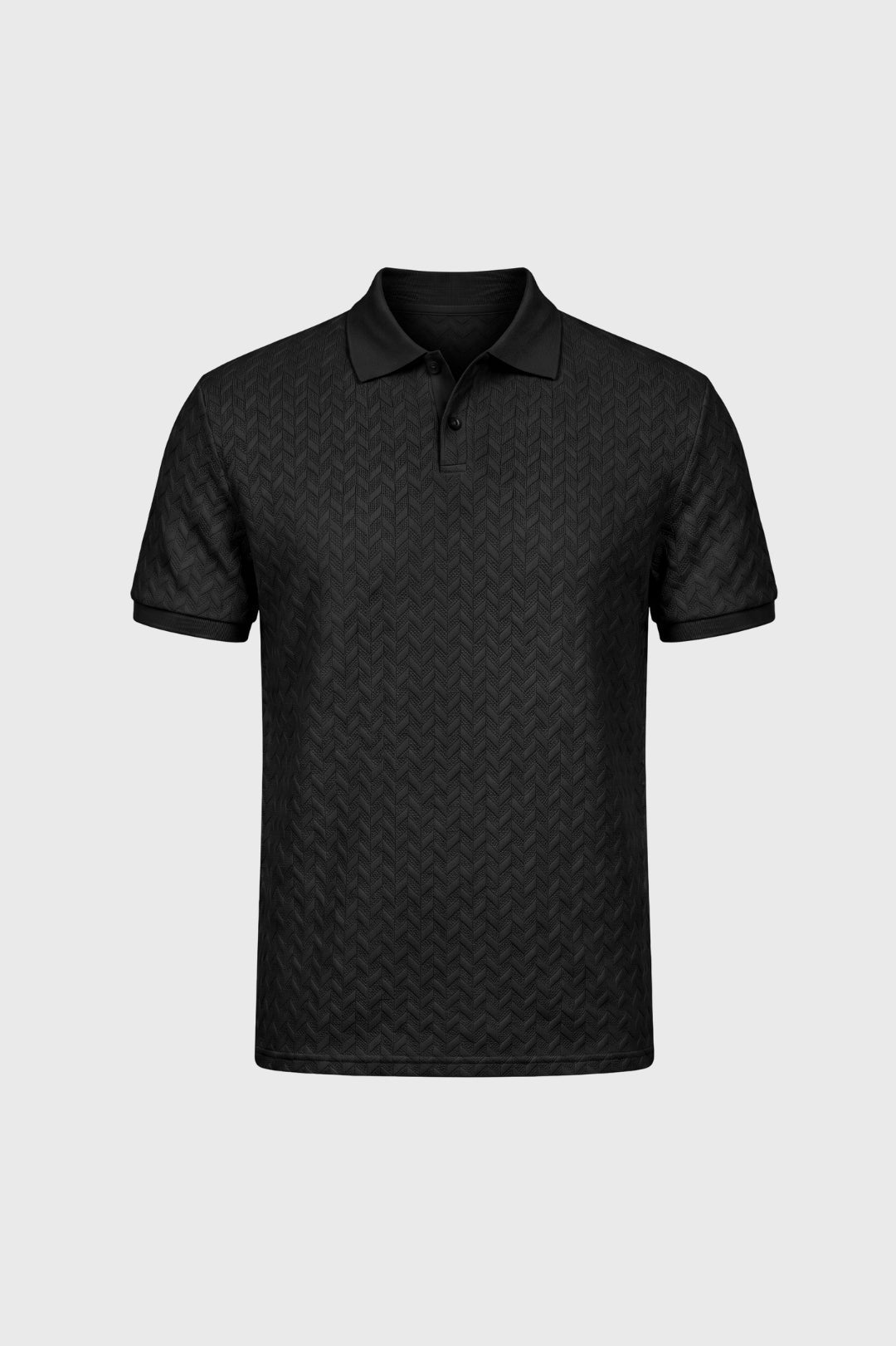 Preston | Chevron Texture Polo