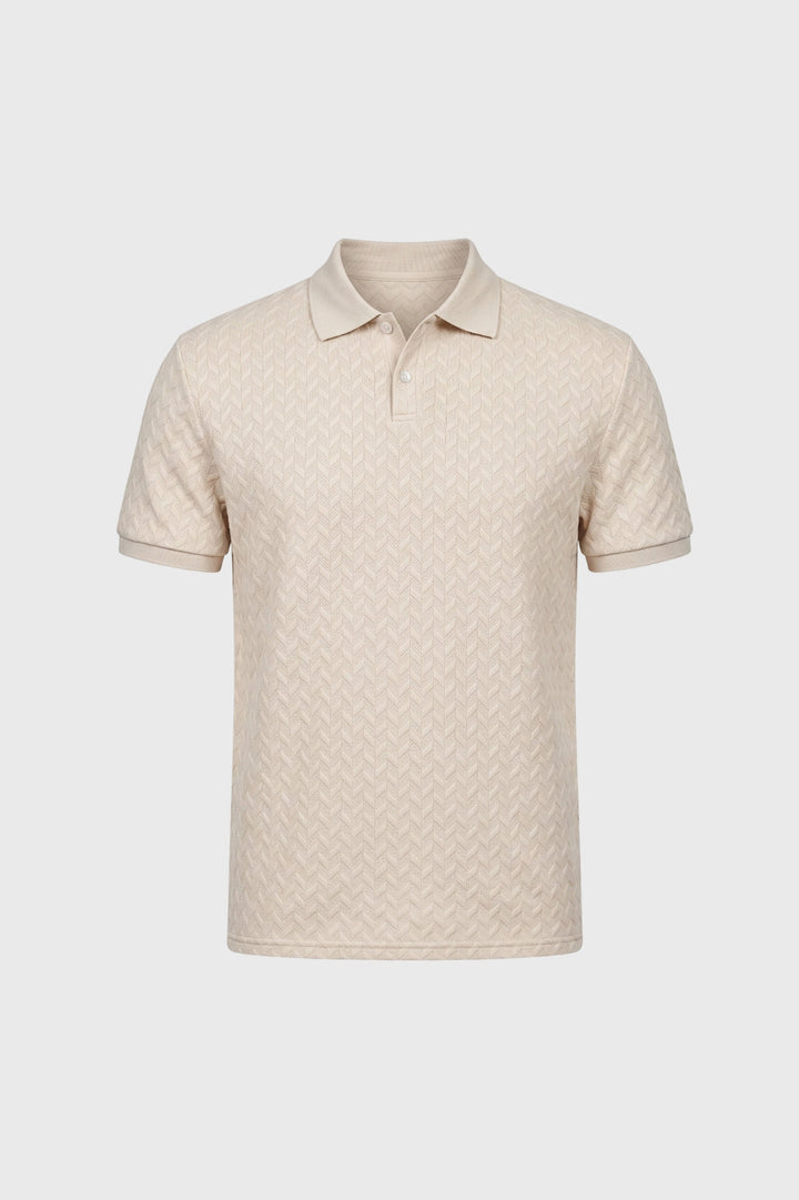 Preston | Chevron Texture Polo