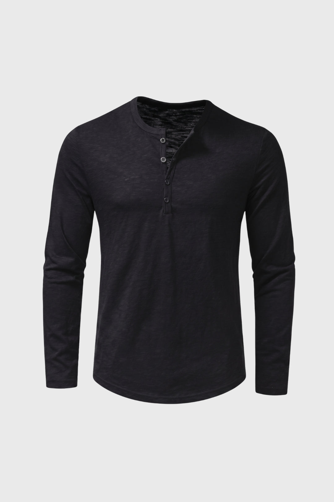 Hudson | Long Sleeve Henley Tee