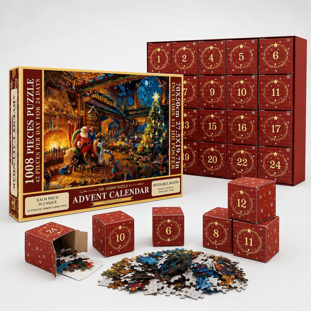 Emery | 1008-Piece Jigsaw Puzzle Advent Calendar
