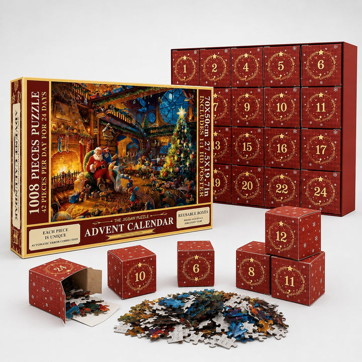 Emery | 1008-Piece Jigsaw Puzzle Advent Calendar