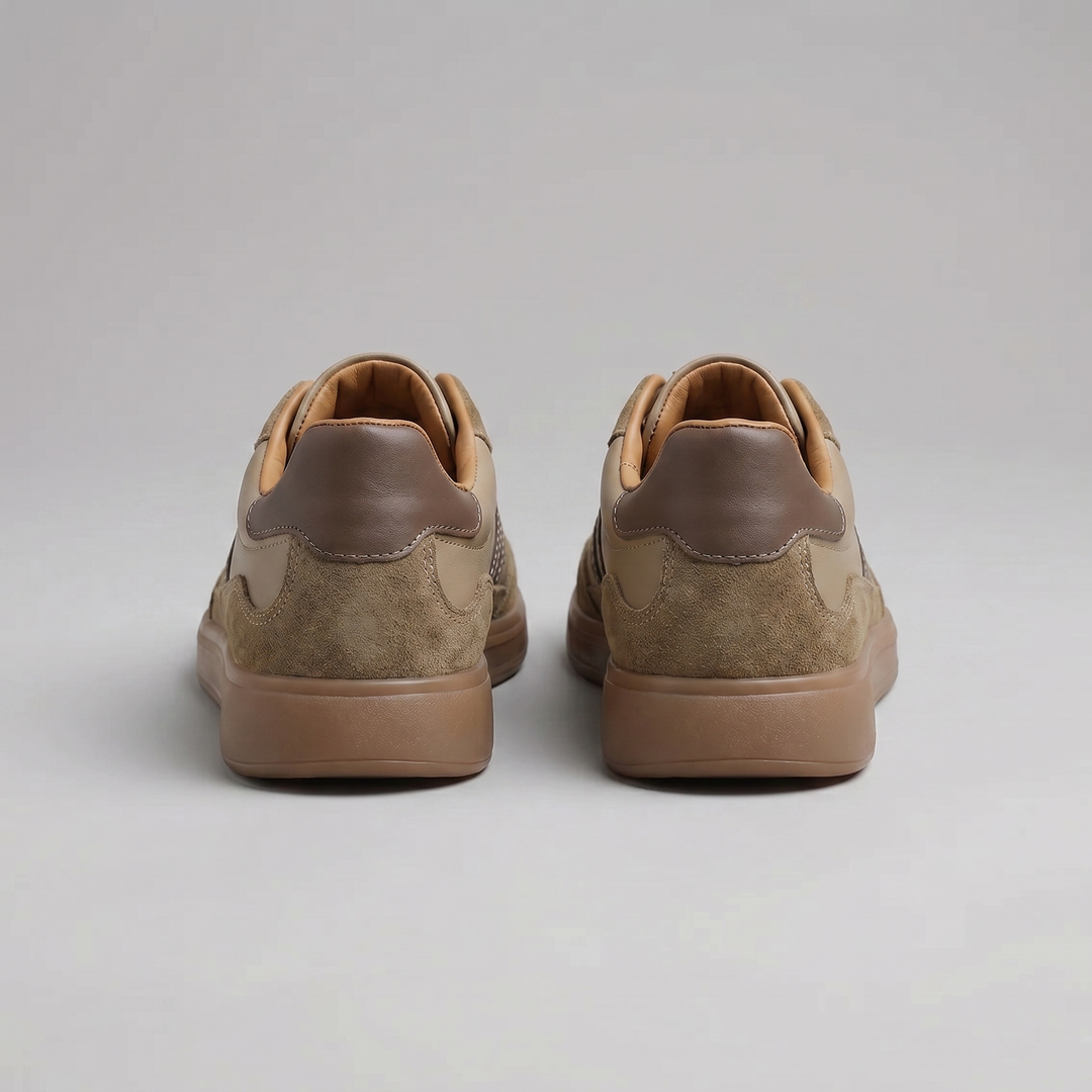 Logan | Men's Retro Leather Sneakers