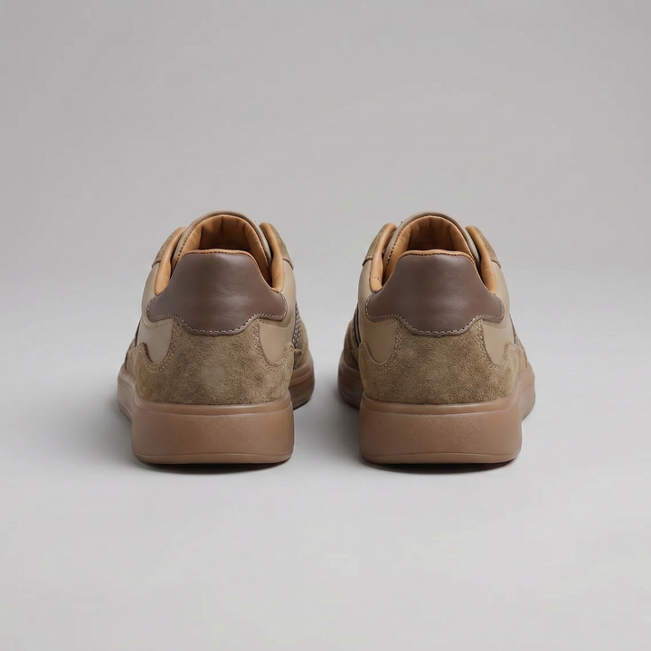 Logan | Men's Retro Leather Sneakers