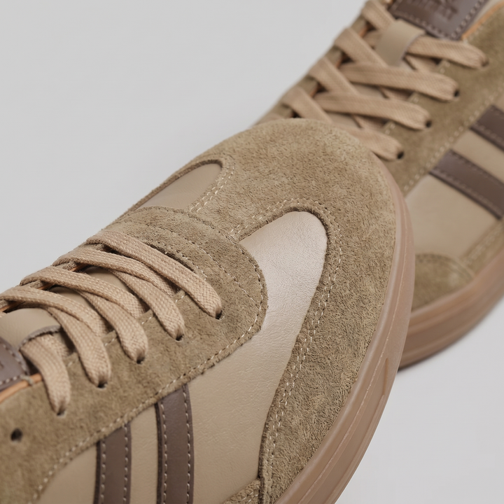 Logan | Men's Retro Leather Sneakers