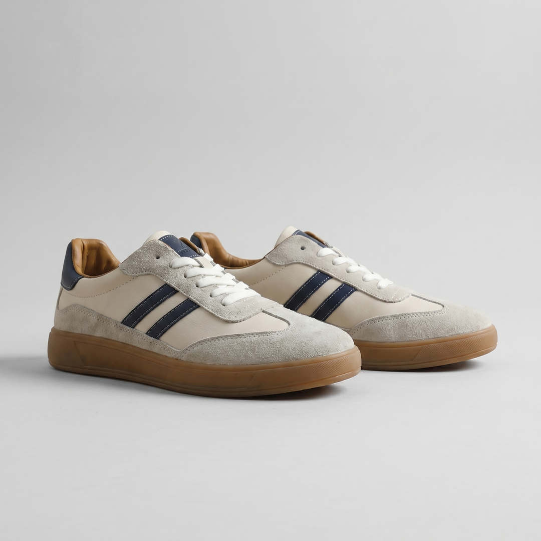 Logan | Men's Retro Leather Sneakers
