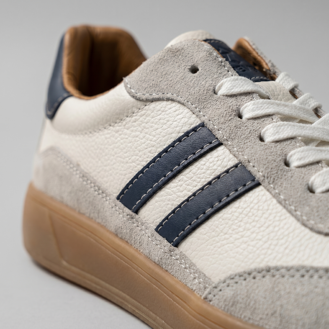 Logan | Men's Retro Leather Sneakers