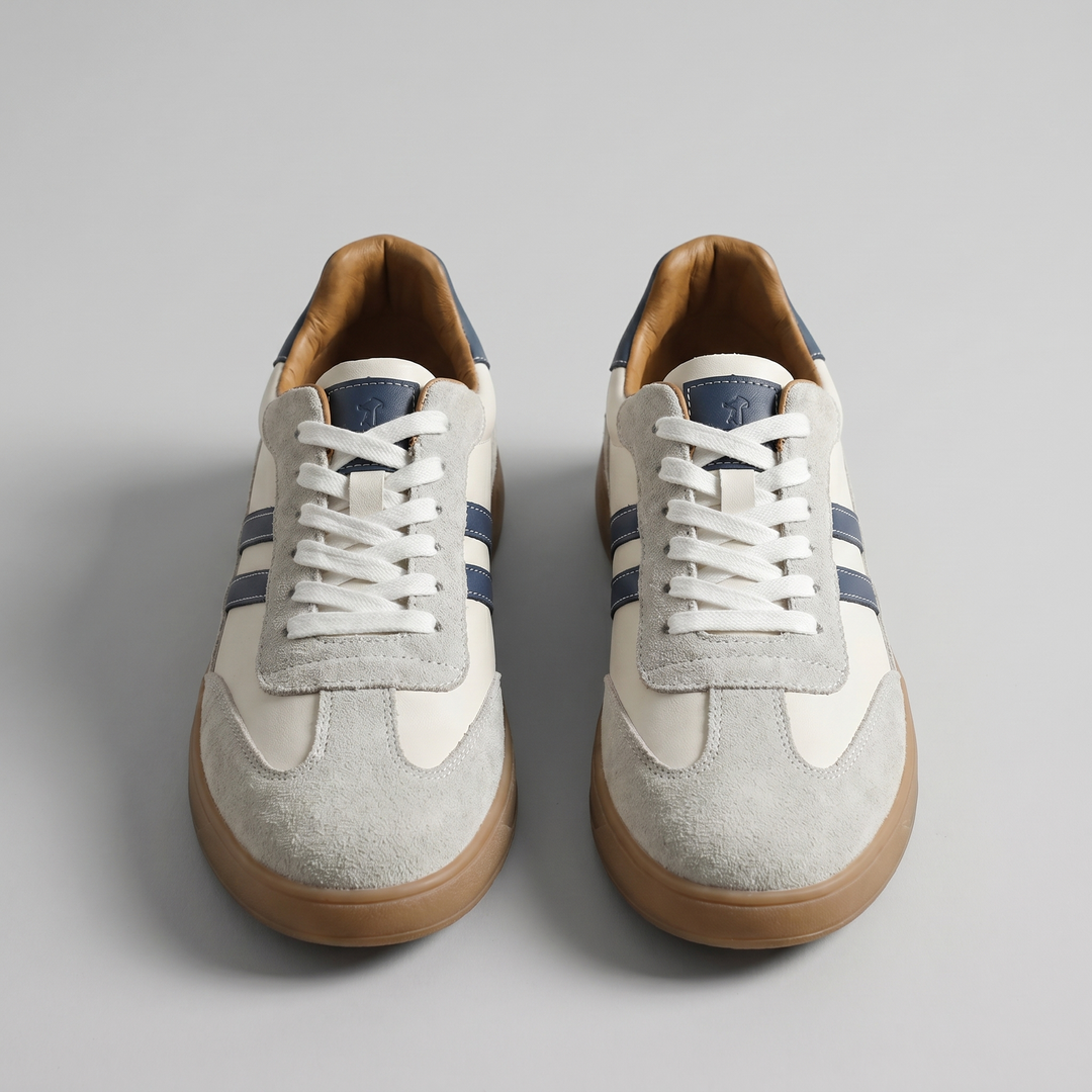 Logan | Men's Retro Leather Sneakers
