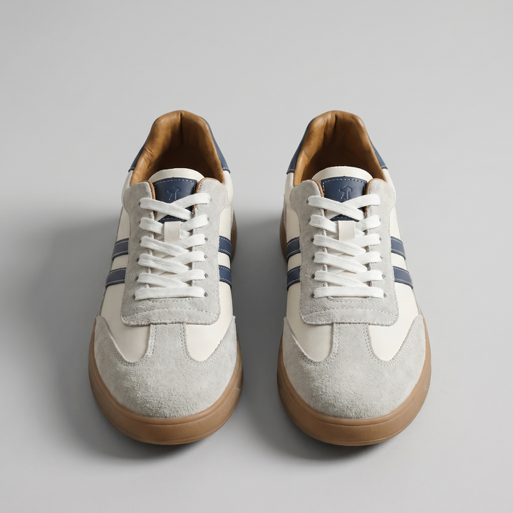 Logan | Men's Retro Leather Sneakers