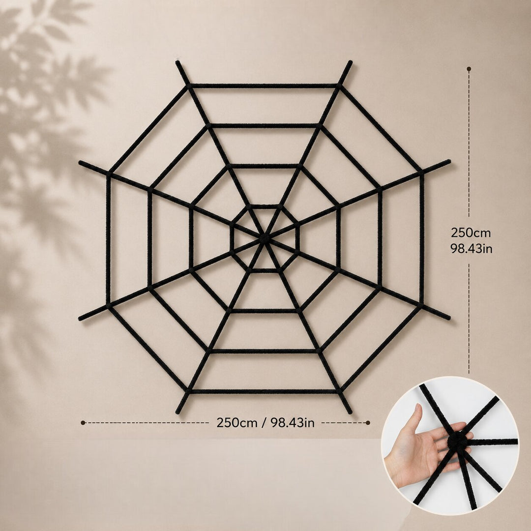 Thorn | Giant spider web Halloween decor