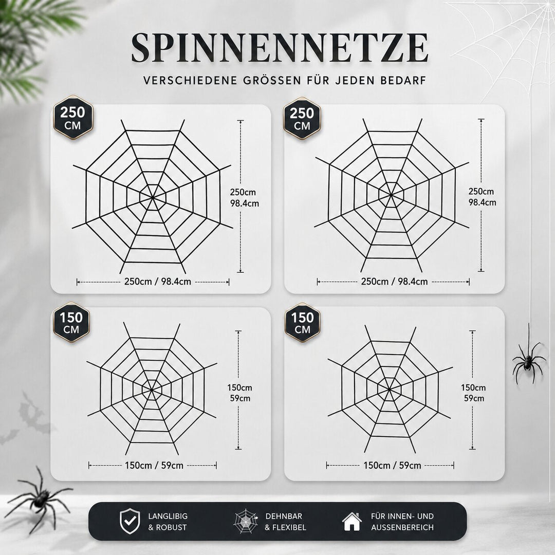 Thorn | Giant spider web Halloween decor