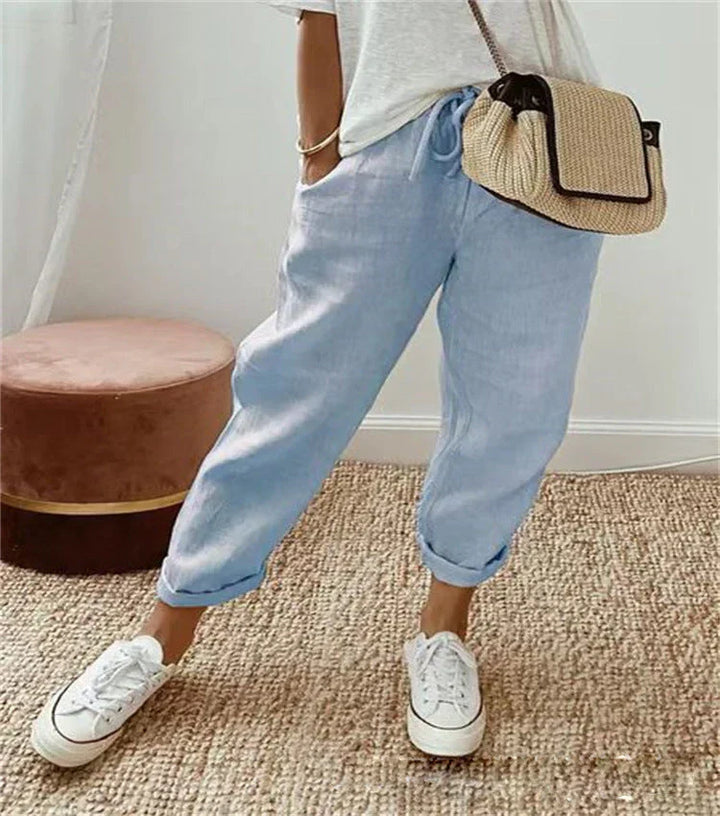 Avery | Printed Drawstring Pants