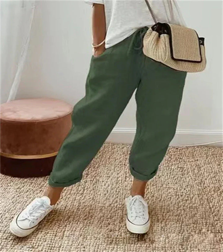 Avery | Printed Drawstring Pants