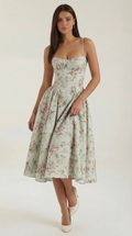 Bria | Robe midi élégante