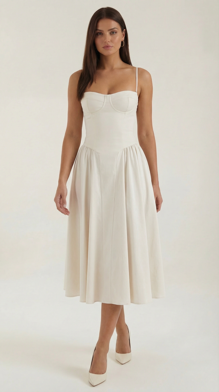 Bria | Elegant midi dress