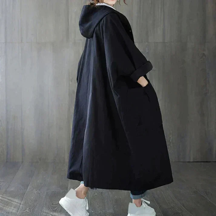 Audrey | Classic oversized belted trench coat