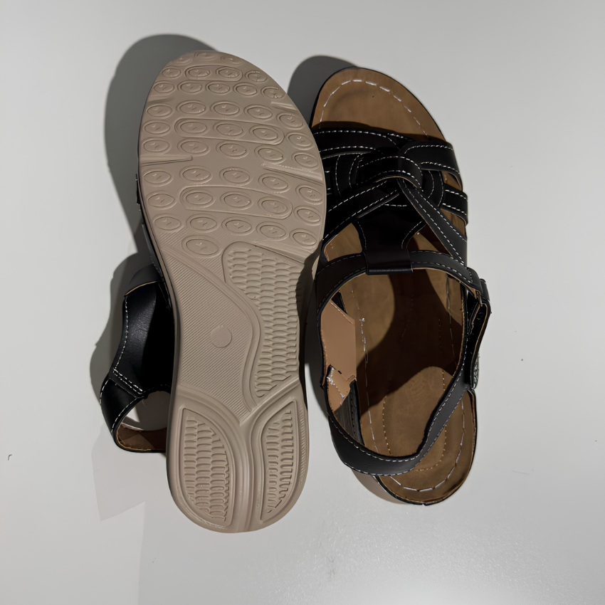 Harper | Orthopedic Leather Comfort Sandals
