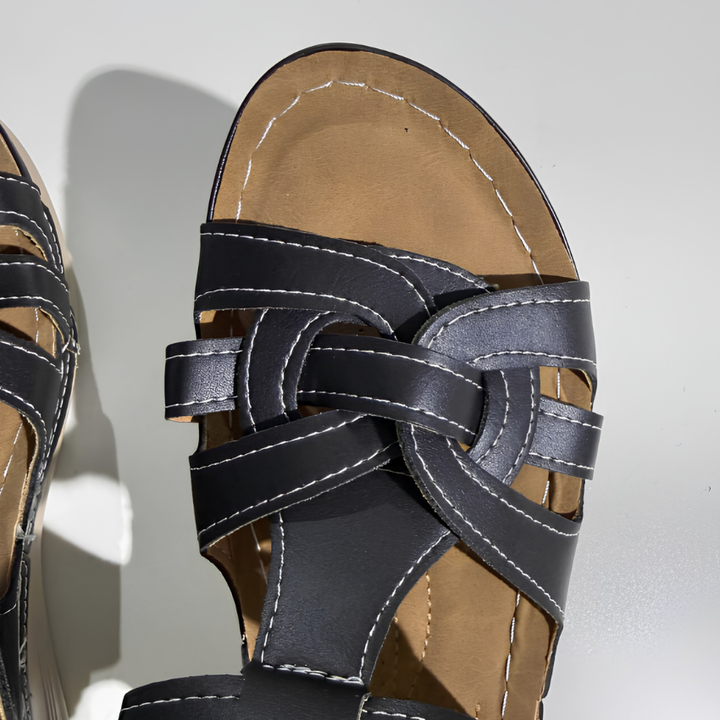 Harper | Orthopedic Leather Comfort Sandals