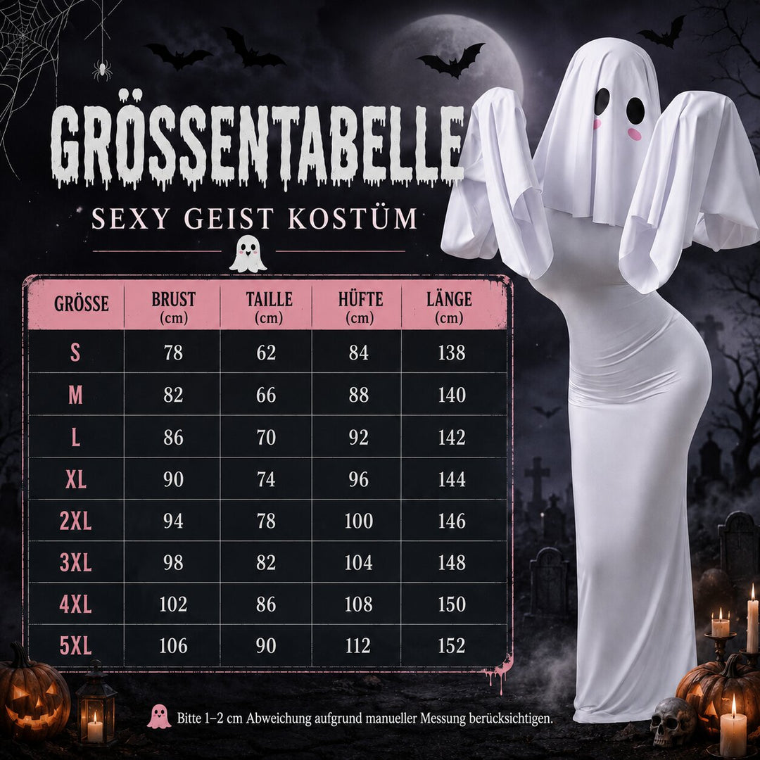 Ravenna | Women hooded ghost costume