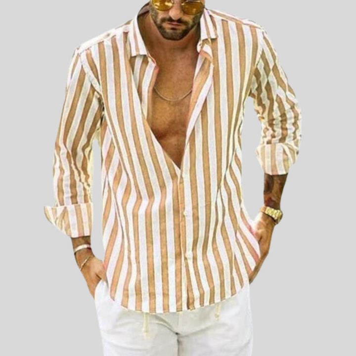 Griffin | Riviera Striped Summer Shirt