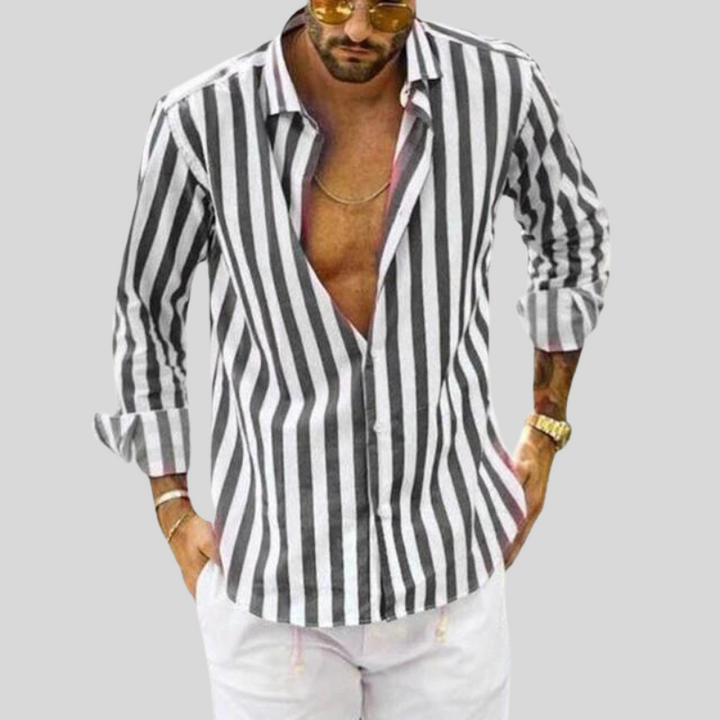 Griffin | Riviera Striped Summer Shirt