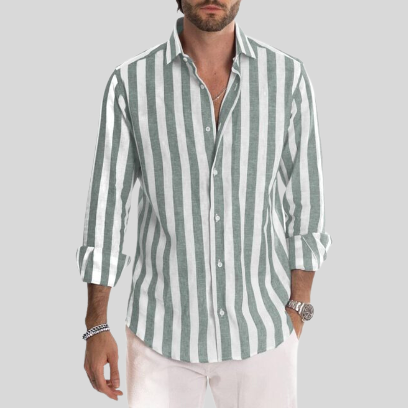 Griffin | Riviera Striped Summer Shirt
