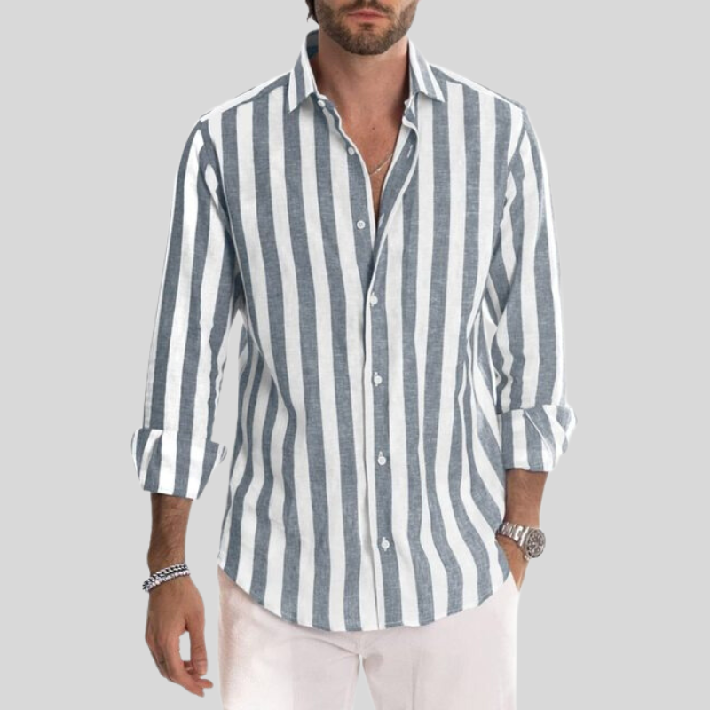 Griffin | Riviera Striped Summer Shirt