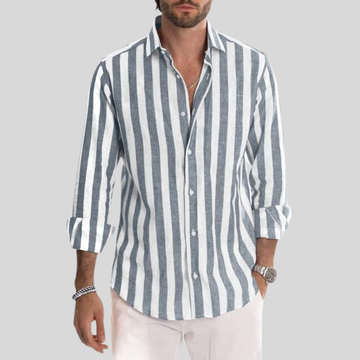 Griffin | Riviera Striped Summer Shirt