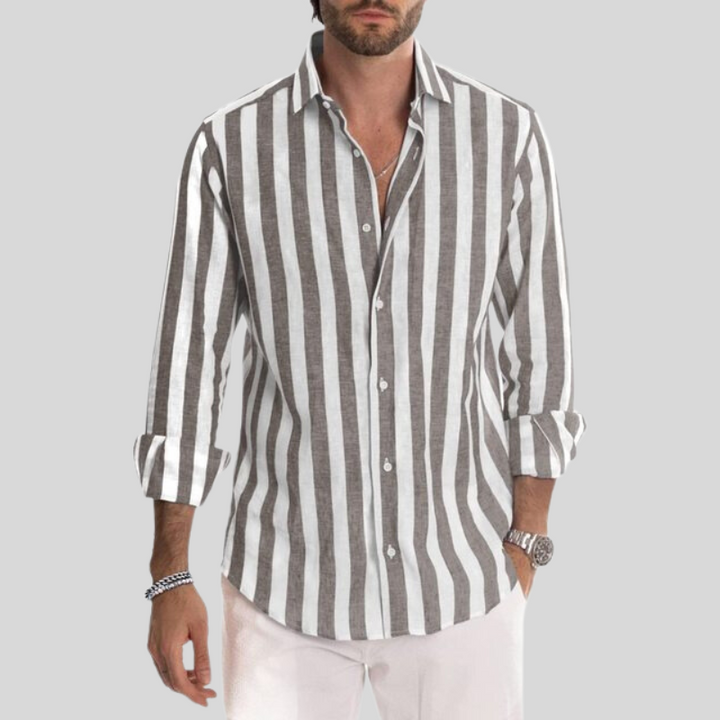 Griffin | Riviera Striped Summer Shirt