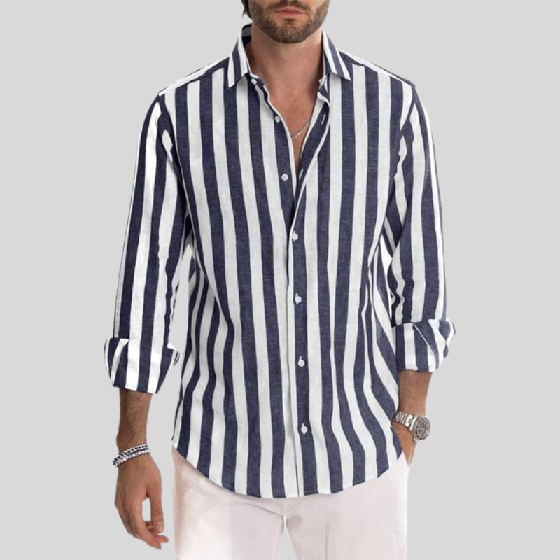 Griffin | Riviera Striped Summer Shirt