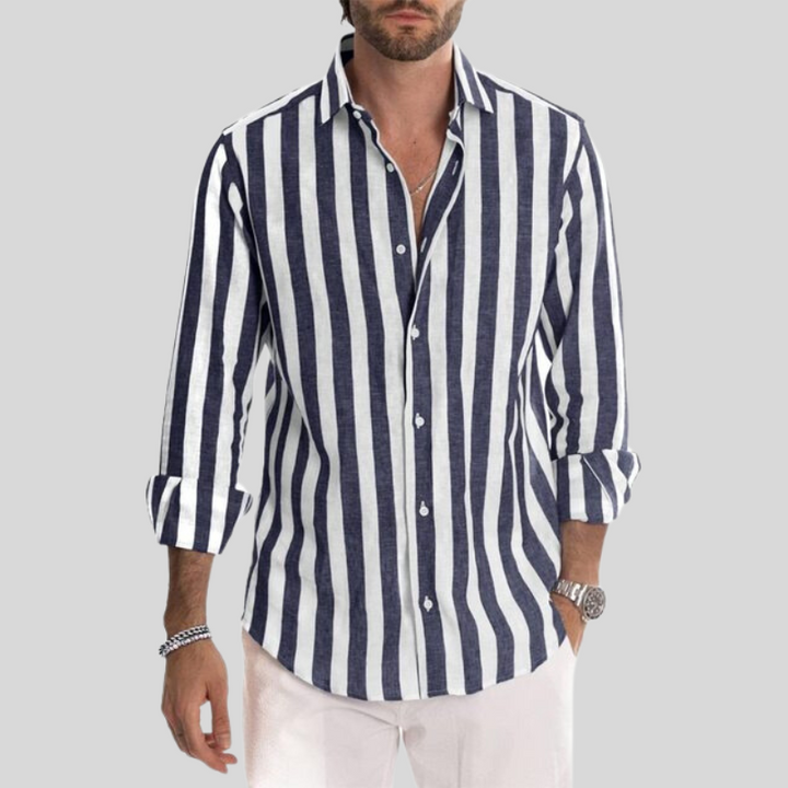 Griffin | Riviera Striped Summer Shirt