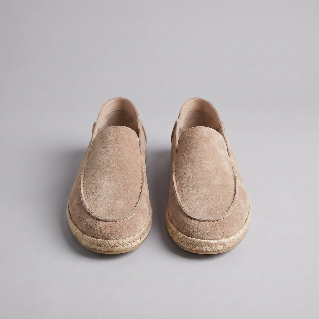 Landon | Men's Suede Espadrille Loafers