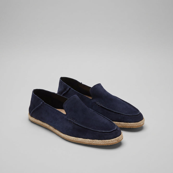 Landon | Men's Suede Espadrille Loafers