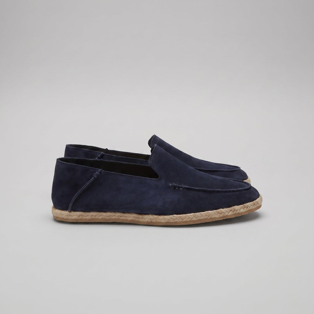 Landon | Men's Suede Espadrille Loafers