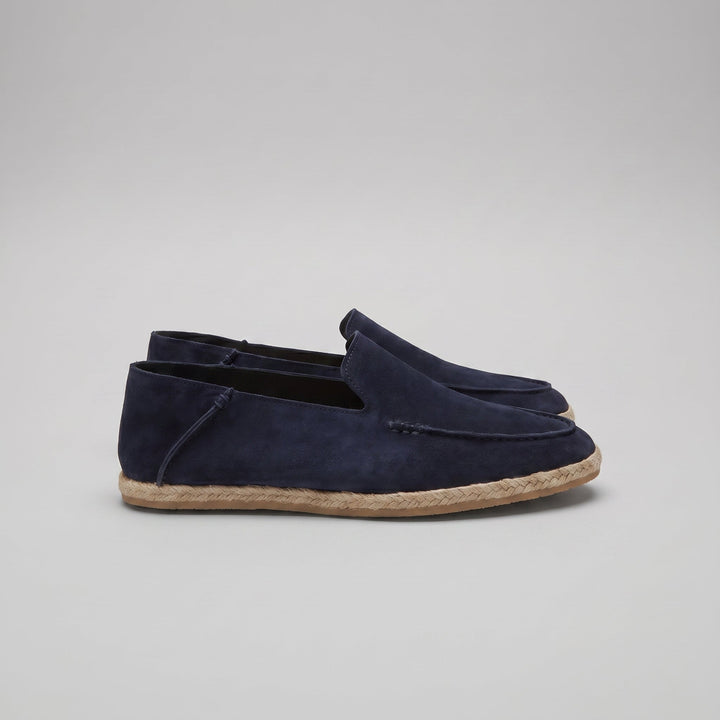 Landon | Men's Suede Espadrille Loafers