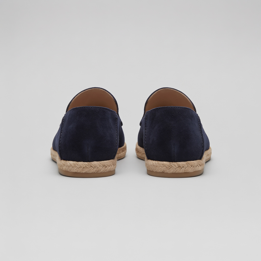 Landon | Men's Suede Espadrille Loafers