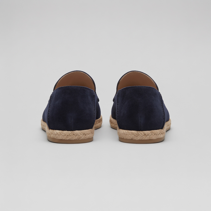 Landon | Men's Suede Espadrille Loafers