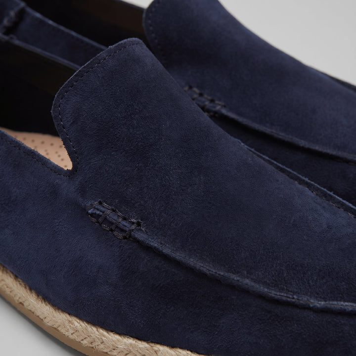Landon | Men's Suede Espadrille Loafers