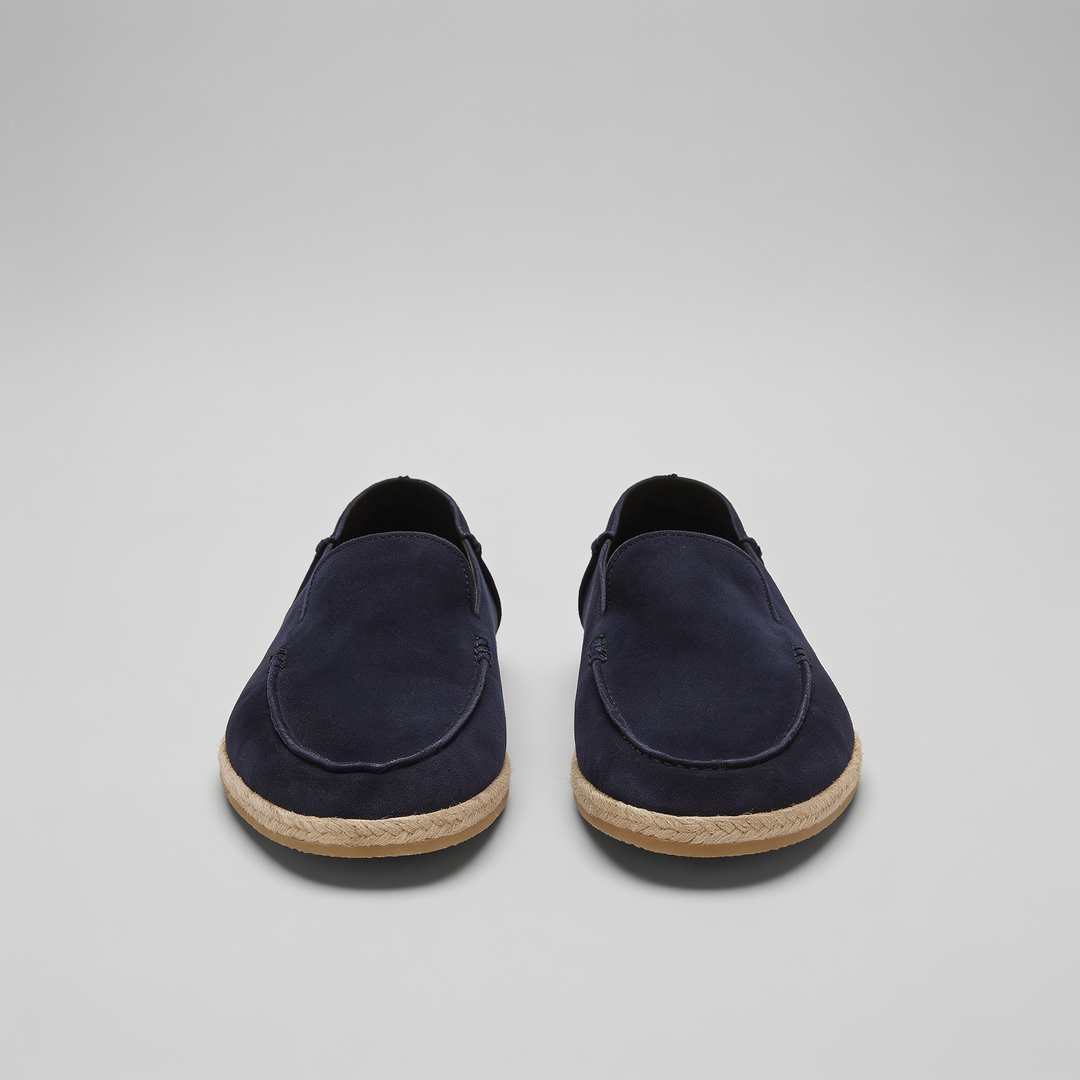 Landon | Men's Suede Espadrille Loafers