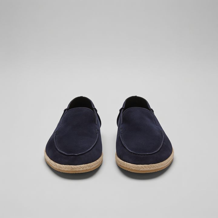 Landon | Men's Suede Espadrille Loafers